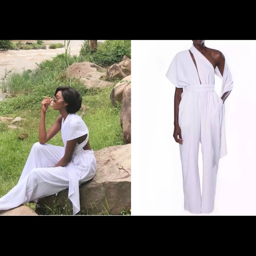 Diarrablu- Umy Blanc Convertible Jumpsuit (US 0-6)